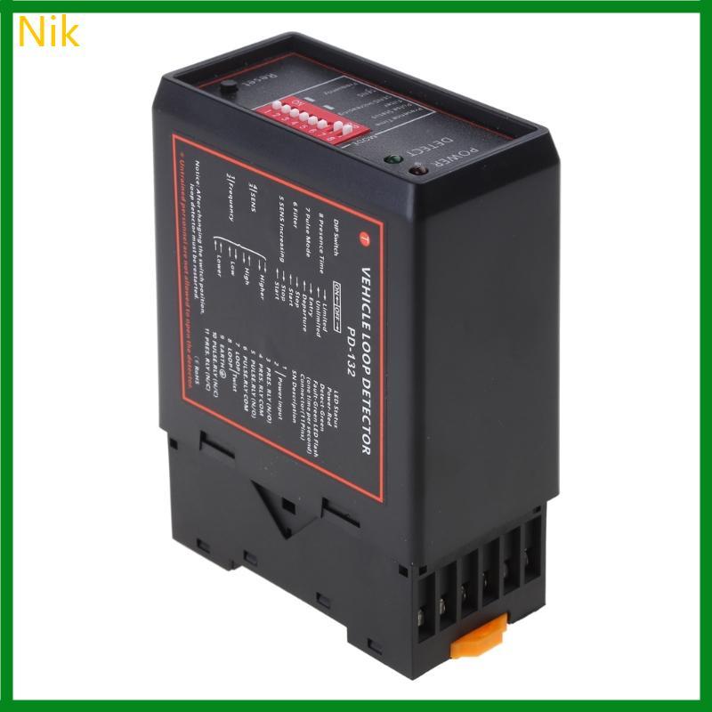 Nik Cổng tự động PD132 Cảm biến vòng cảm ứng giao thông một kênh Phát hiện xe