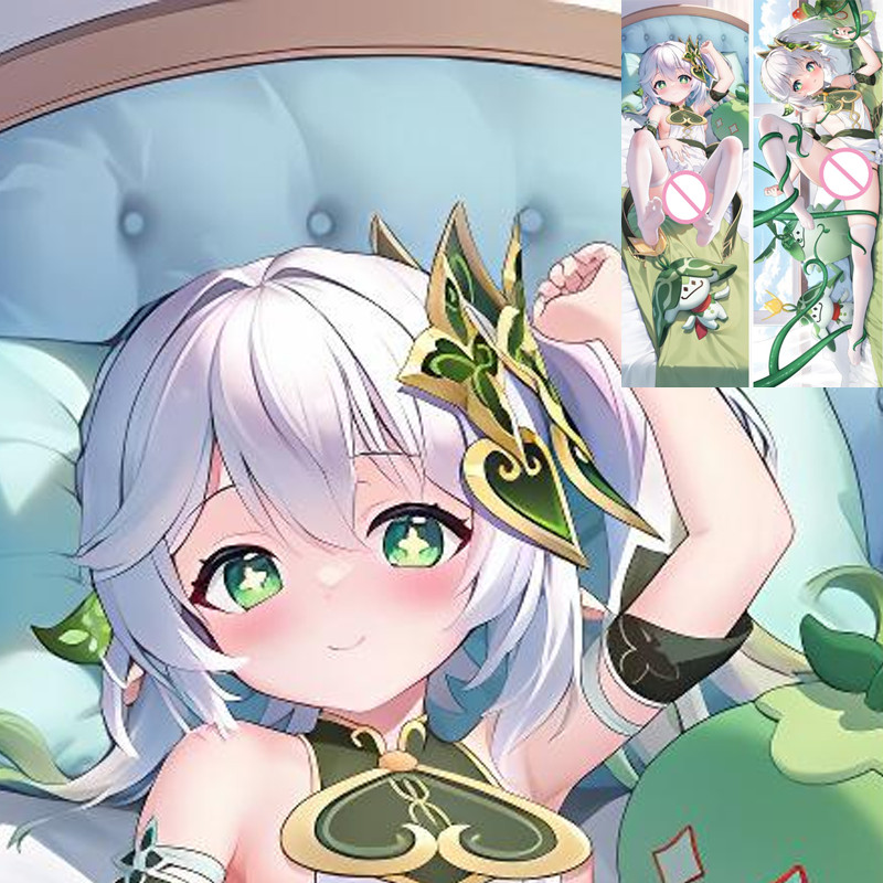 Genshin Impact Nahida Vỏ Gối Anime Cosplay Dakimakura Gối Otaku Moegirl Đệm