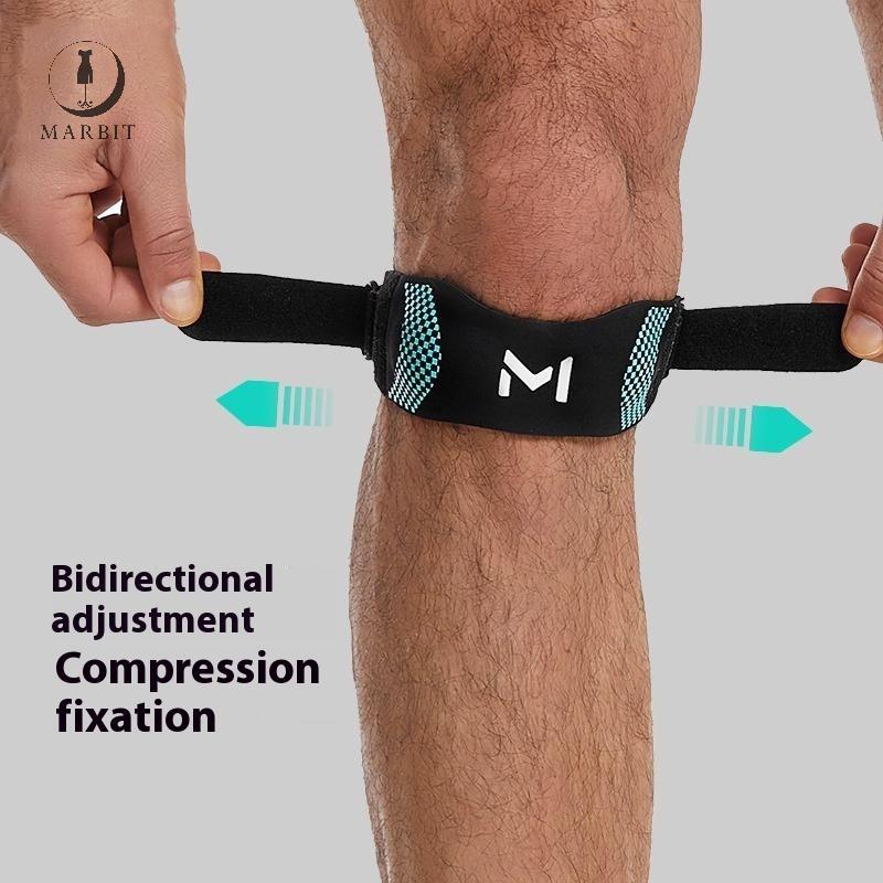 Marbit Patella Knee Cap Band từ Silica Gel - Hỗ trợ đầu gối khi chạy bộ và xe đạp