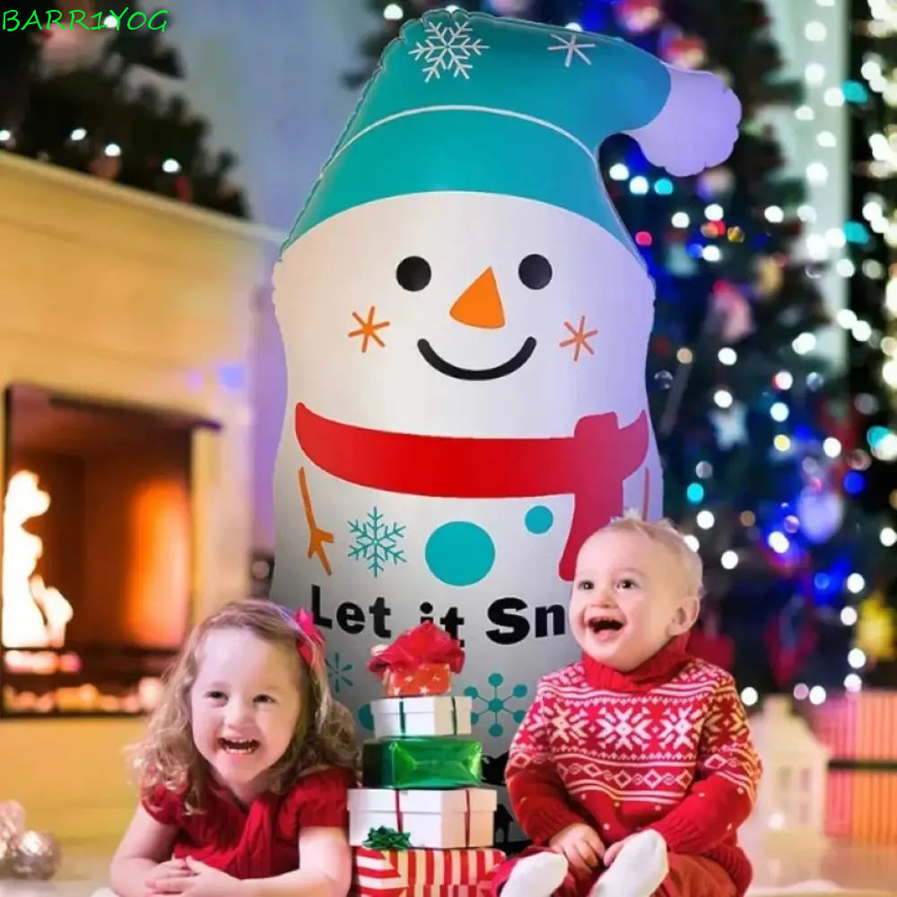 BARR1Y0G Ông Già Noel Bơm Hơi Tumbler, Halloween Chrismas Người Tuyết Mô Hình Bơm Hơi, Bí Ngô Thú Vị