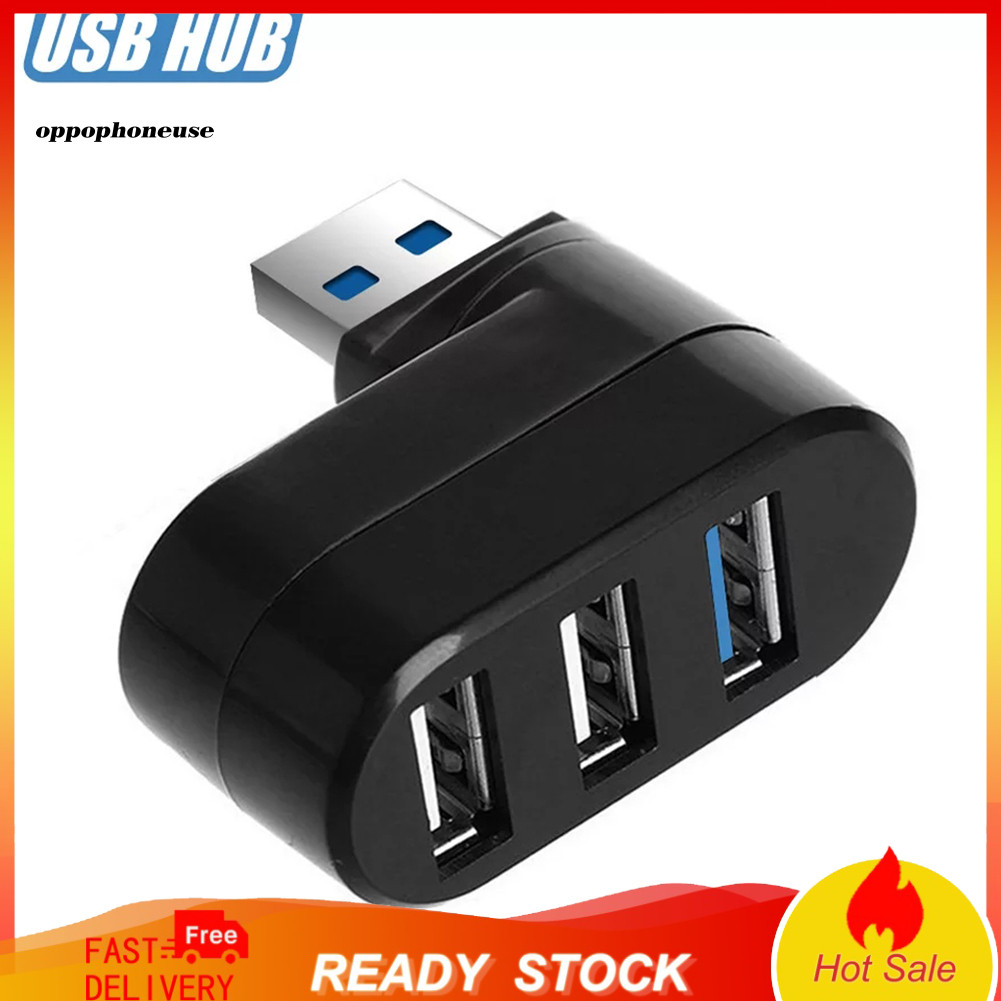 Hub chia 3 cổng USB 3.0 mini tốc độ cao thiết thực cho máy tính