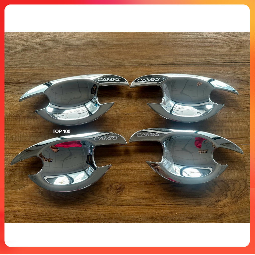 🔥 Hõm cửa xe camry 2007-2018 mạ crom cao cấp #camry #toyotacamry #homcuacamry #chencuatrangtri #camr