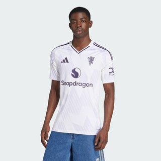  adidas Bóng đá Áo đấu sân khách Manchester United mùa giải 25 26 Nam trắng JI7423 