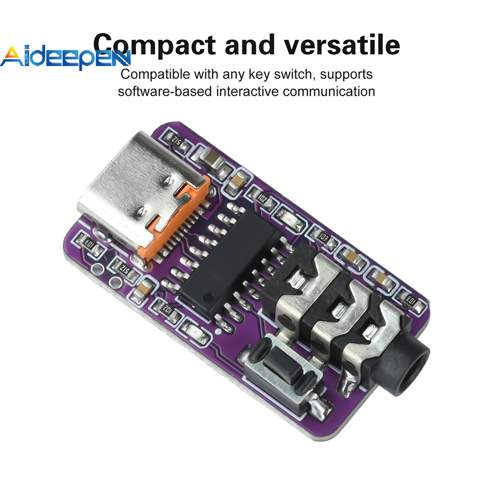 AIDEEPEN USB sang CW Key Trainer Cw Training Partner Morse Code Trainer Type-C cho thiết bị gia dụng