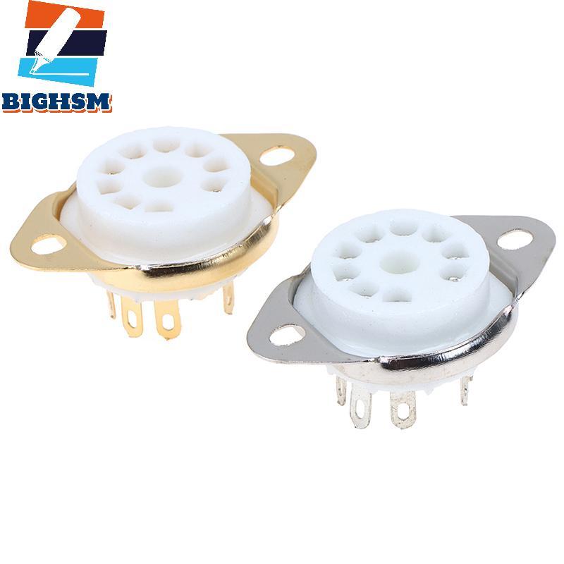 [BIGHSM] Ổ cắm ống gốm 9pin Đế ống van cho 6DJ8 12AX7 ECC83 B339 CV492