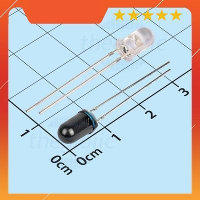 [10 Cái]- Cặp LED 5mm Thu Phát Hồng Ngoại 940nm