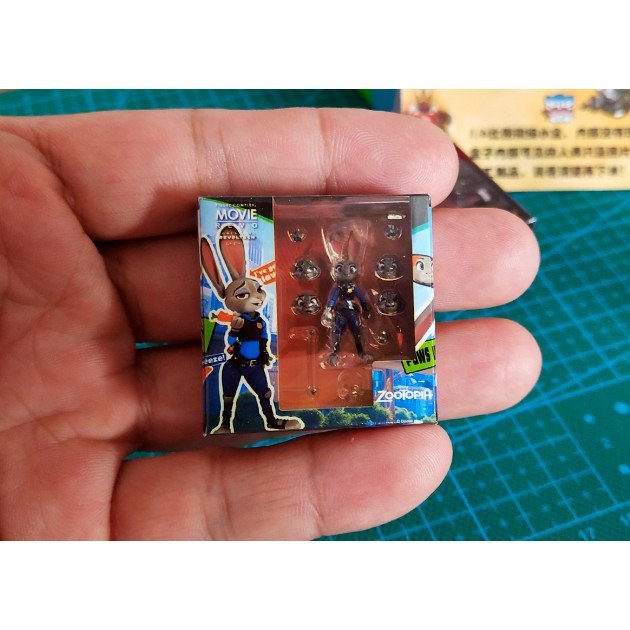 Hộp Giấy Thu Nhỏ Ocean Hall Yamaguchi Crazy Animal City Rabbit Judy 1 / 6 Hộp Giấy Handmade HB1C