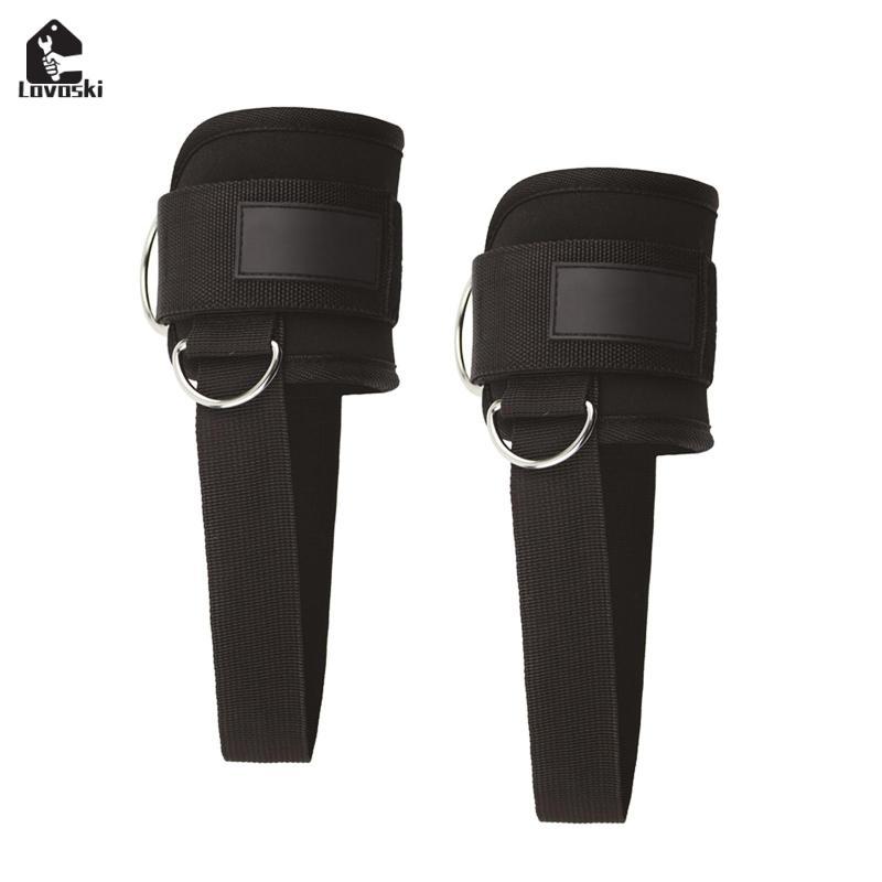 Dây đeo mắt cá chân phòng tập thể dục bền bỉ cho máy cáp Có thể điều chỉnh Booty Hip Abductor Tập th