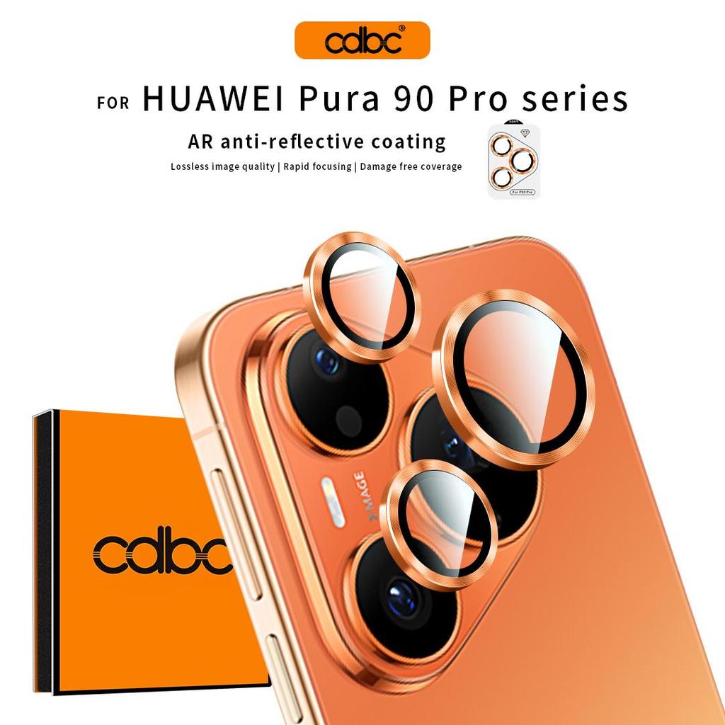 CDBC Hợp Kim Eagle Bảo Vệ Ống Kính Cho Huawei Pura 90 Pro / Pura 90 Pro Max, AR Chống Phản Quang Cao