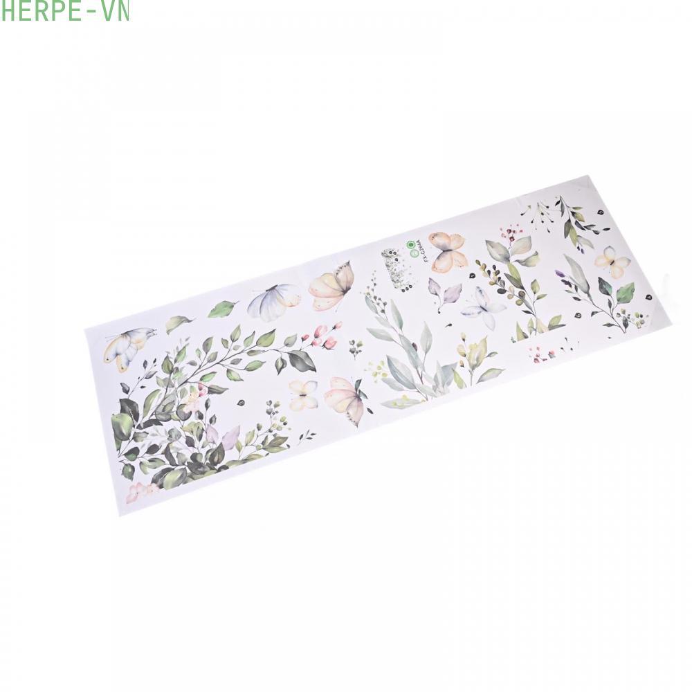 [HERPEVN]Wall Sticker Living Room Mural Nursery Room Green Ivy PVC Art Stickers[Ready stock]