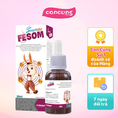 Thực phẩm bảo vệ sức khỏe Smartbibi Fesom