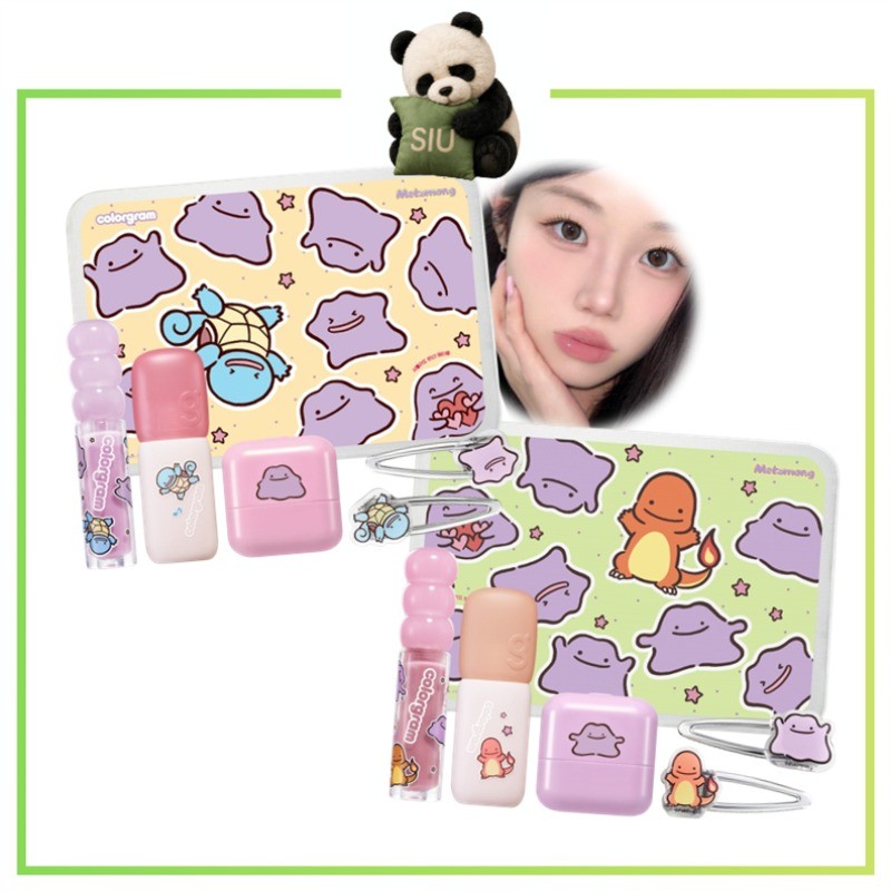[POKEMON] Bộ Nudy Blur Tint – Phiên bản Pokemon (Ditto) Colorgram Pokemon