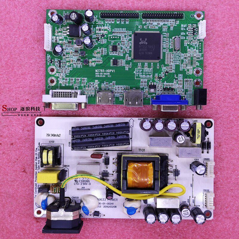Ba Màu M3236P FD3236GM + Bảng Điều Khiển Bảng Điện M2785-HDPV1 JRY-W9UHD-NV2