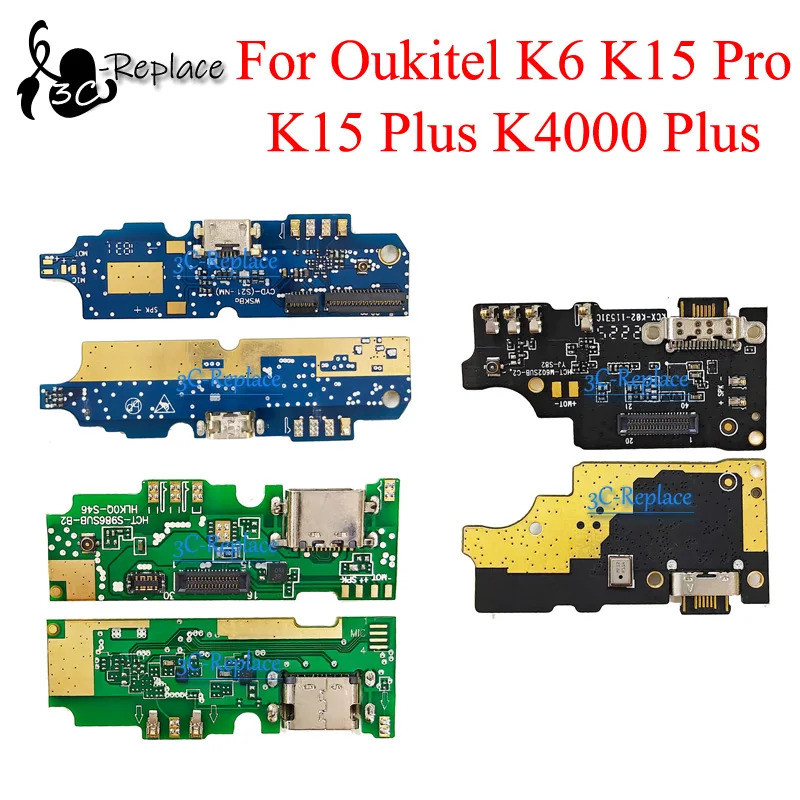 Dành Cho Oukitel K6 K15 Pro K15 Plus K4000 Plus Sạc USB Micro Cổng Sạc Flex Thay Thế