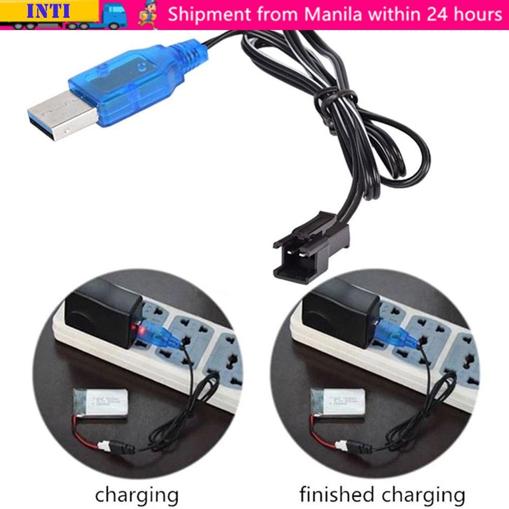 Bộ sạc USB INTI Đèn báo LED đa năng Cáp sạc 400mA