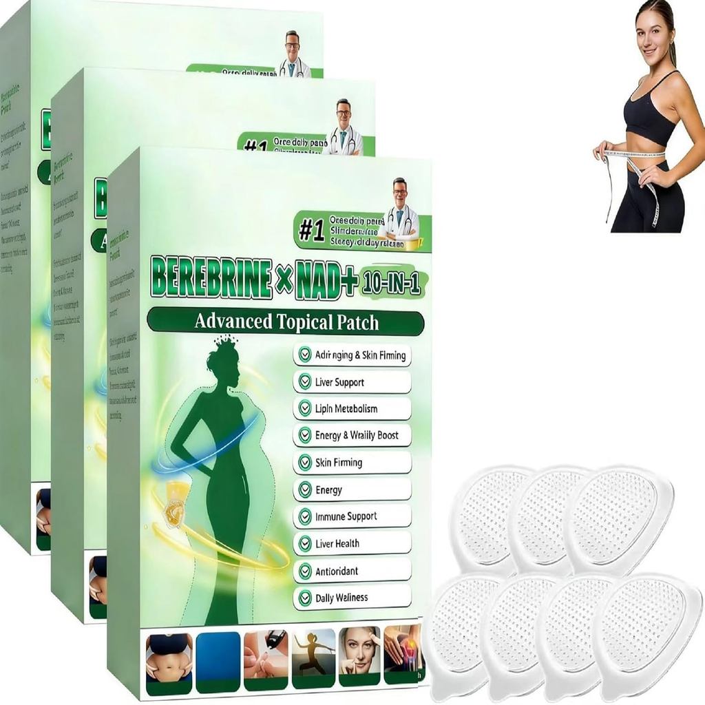 Miếng dán Berberine Moringa 10 trong 1 Advanced Nano Microdarts Patch, Moringa Berberine X Nad Patch