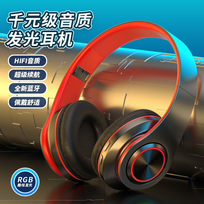 Tai nghe B39 Tuổi thọ pin dài Tai nghe mới Dạ quang