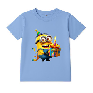 Áo Thun Trẻ Em MINION, Chất Poly Thái , Có Size Lớn Từ 7-95kg, Nhiều Màu Áo, Size To Nhắn Shop, ANAMKIDS