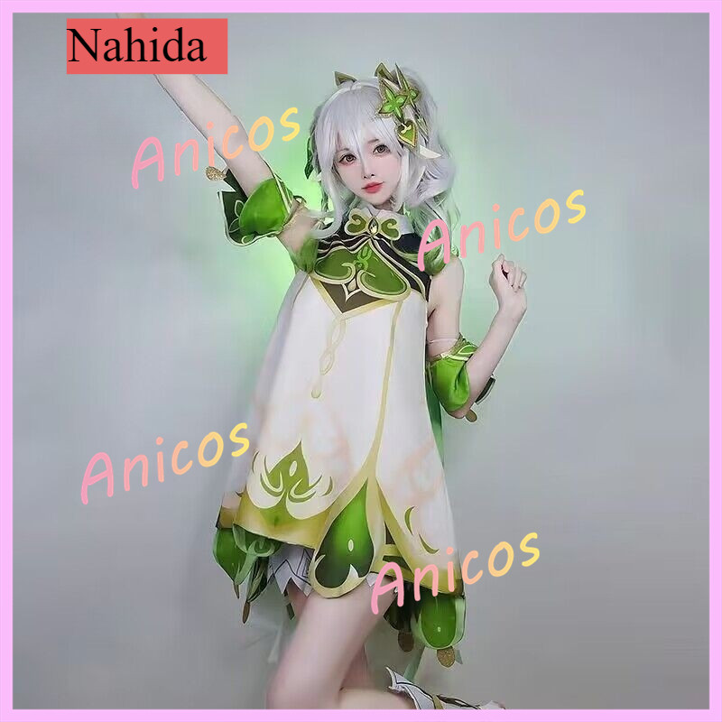 Genshin Impact Costume Nahida - Dành cho người lớn và trẻ em, phù hợp cho tiệc Halloween cosplay