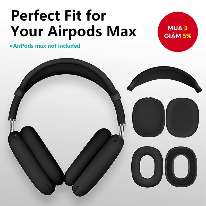 Vỏ mềm mới cho tai nghe Airpods Max, bao silicone cho các phụ kiện Airpod Max.