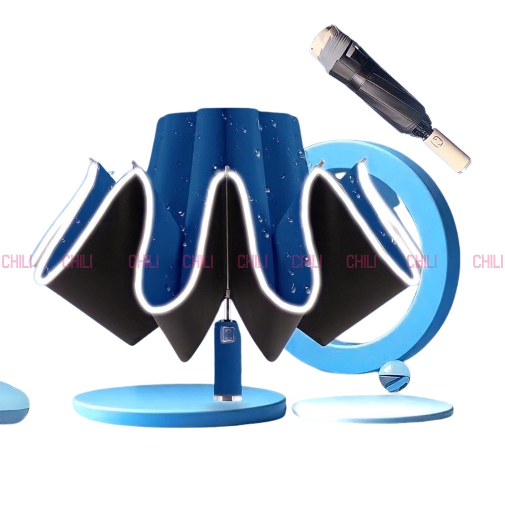 Ô Dù Gấp Ngược Tự Động 2 Chiều Cho Ô Tô