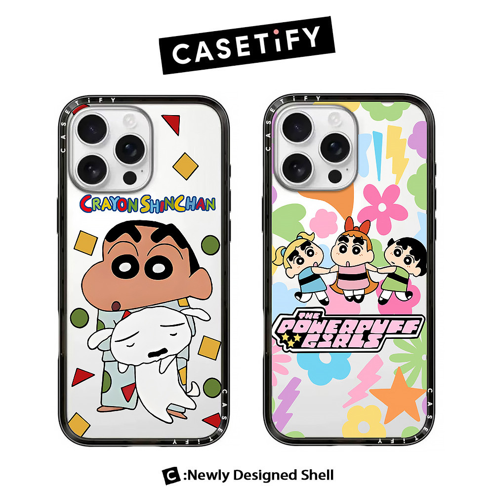 CASE Crayon Shin-chan Series 3 Acrylic Mới Có Từ Tính Cho IPhone 17 Pro Max / 17 16 15 14 13 Pro Max