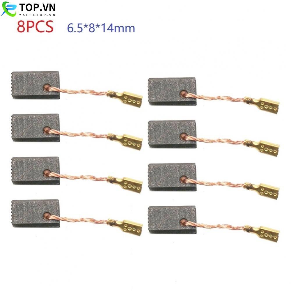 8 Bàn Chải Carbon Cho Máy Mài Góc Bosch GWS 7100 7125 Xây Dựng Cao Cấp