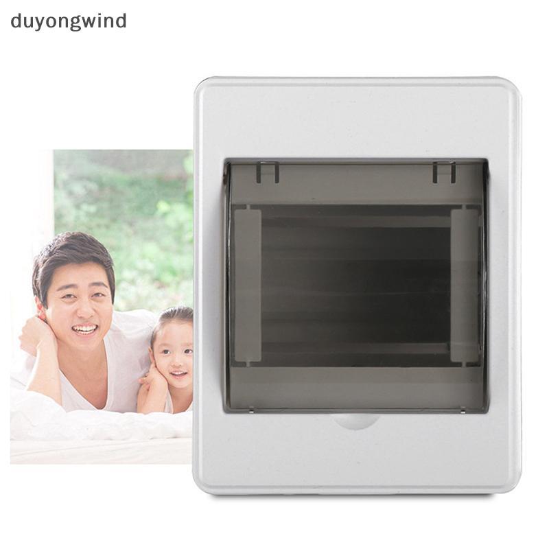 (duyongwind) Hộp nối 2-4Ways Vỏ trong suốt ngoài trời Hộp phân phối điện chống nước bằng nhựa Bộ ngắ