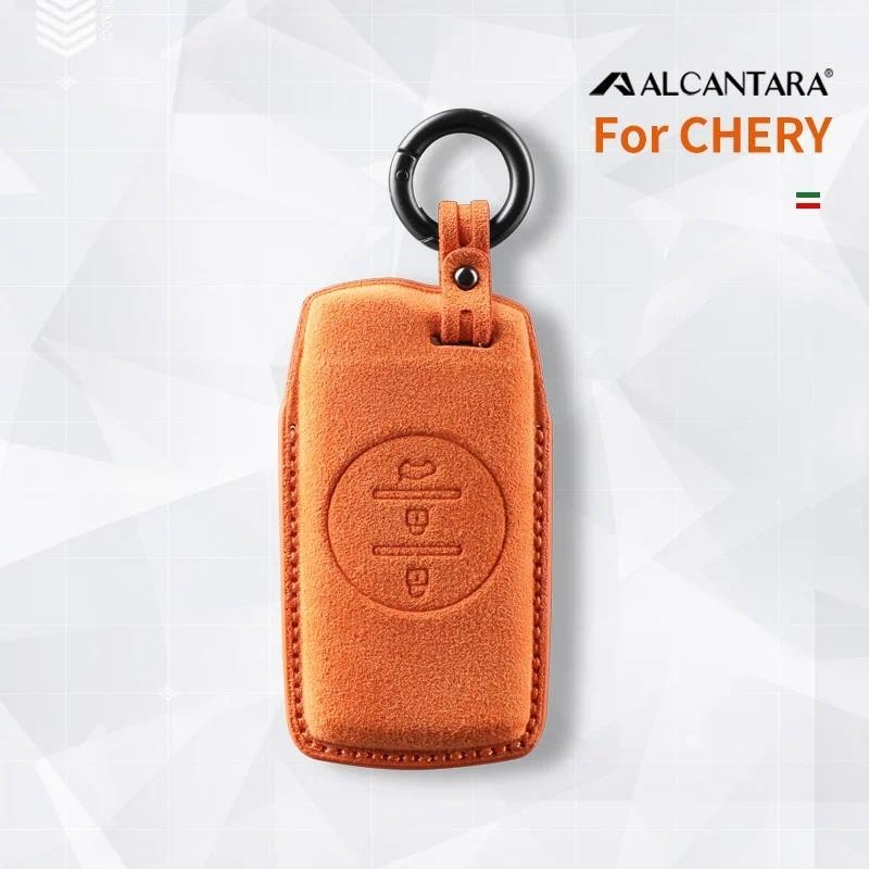 Dành Cho Chery Tiggo 8 Arrizo 5 Pro Gx 5x eQ7 Chery Tiggo 7 Pro exeed 2020 - 2021 Alcantara Chìa Khó