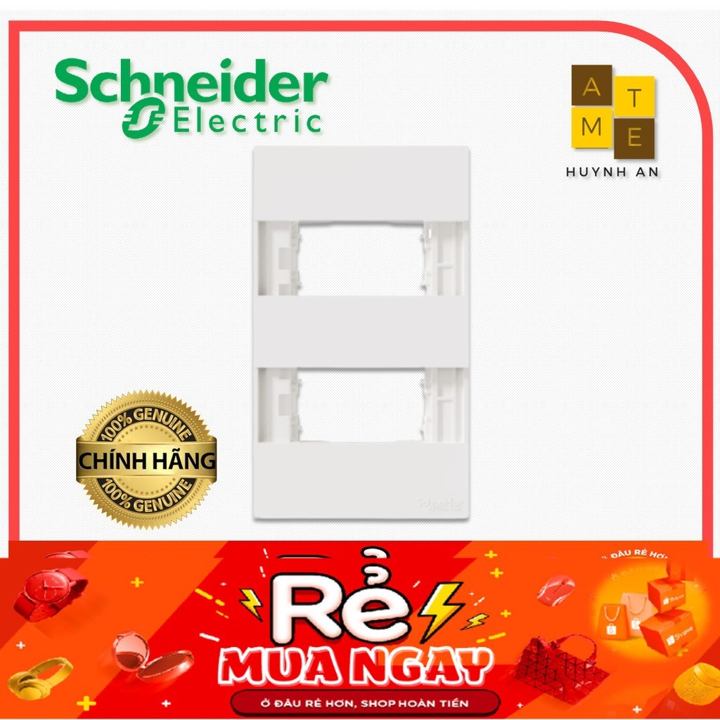 Mặt nạ 2 Thiết bị size S M3T02_WE dòng Avatar On A siêu phẳng đẳng cấp, Hãng Schneider Electric