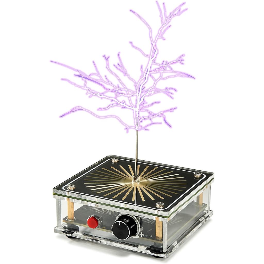 BẢO HÀNH® Âm nhạc Tesla Coil Plasma Loa Đồ chơi vật lý giáo dục STEM (Model: Tesla Coil 8)