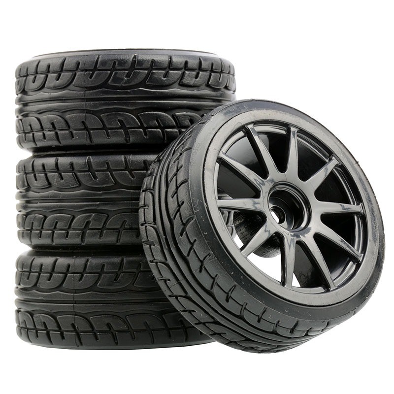 Dành Cho MJX HYPER GO 14303 14302 14301 Tamiya TT01 TT02 Nhựa hubcapTires Rally CNC Cao Cấp Nhựa hub