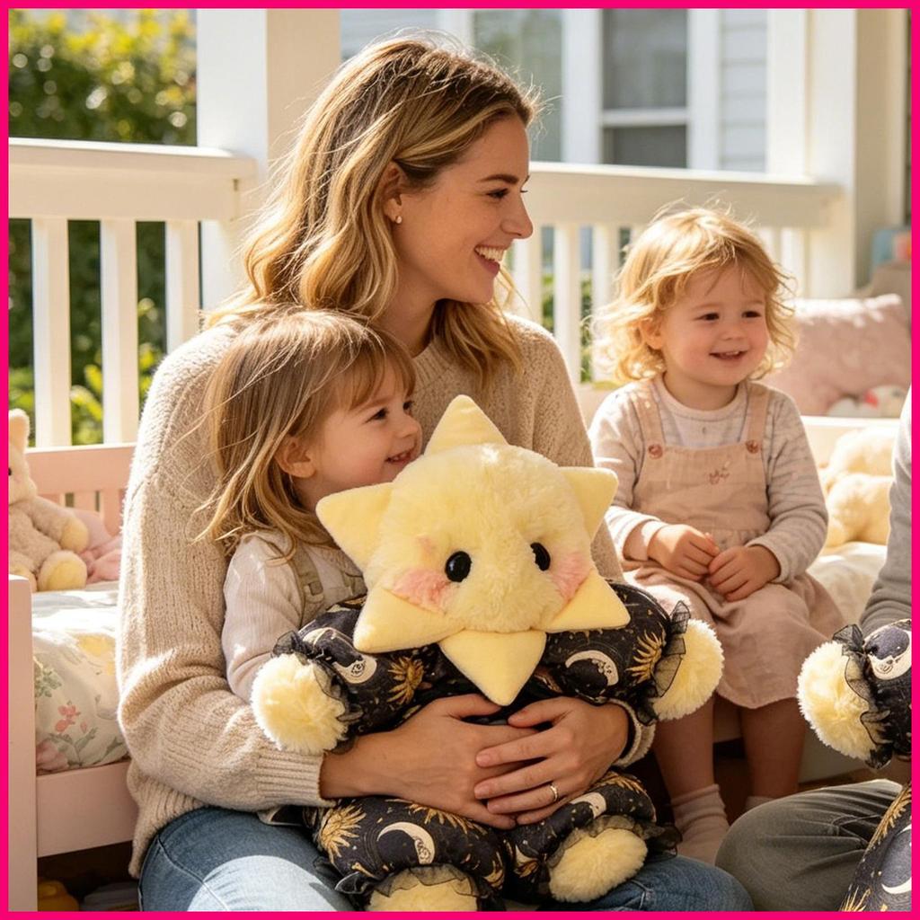 Sang Trọng Cuddle Đồ Chơi Nhồi Bông Mềm Cuddle Búp Bê Ngôi Sao Nhồi Bông Cho Phòng Ngủ Phòng Khách B