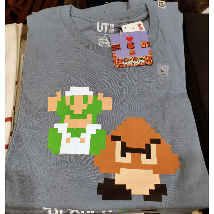 Hàng sẵn có U--T Áo thun cỡ lớn Super Mario Bowser Jr chất lượng cao 200GSM Áo thun Cotton cổ tròn c