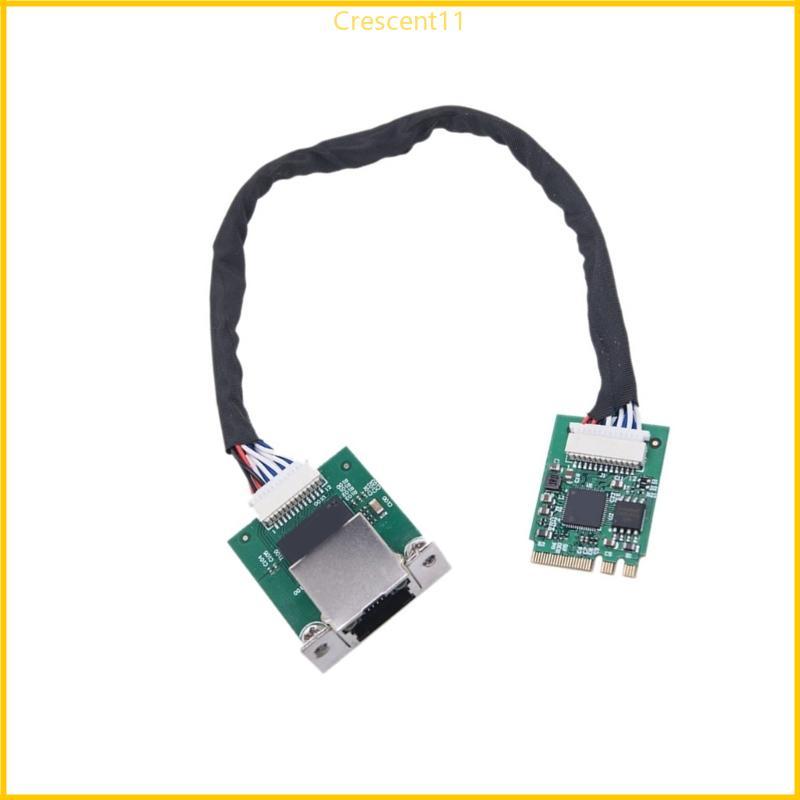 Crescent11 Bộ chuyển đổi mạng M 2 2 5G hiệu quả năng lượng I226 V hỗ trợ IEEE802 3bz và tiêu thụ điệ