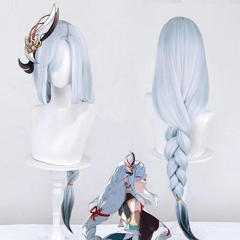 Toc Gia Shenhe Genshin Impact Cosplay Sieu Thom Ngon Dam Da Gion Tan An Lien