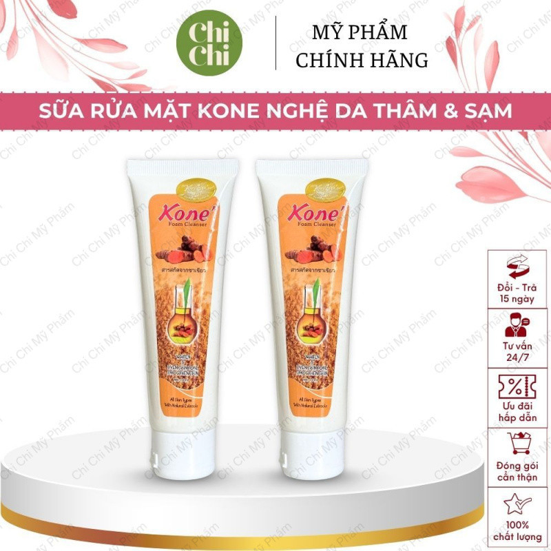 [Chính Hãng] Sữa Rửa Mặt Kones NghệGiúp Mờ Thâm Nám Ngừa Mụn Làm Sáng Da Sạch Sâu Bụi Bẩn Bã Nhờn Gi