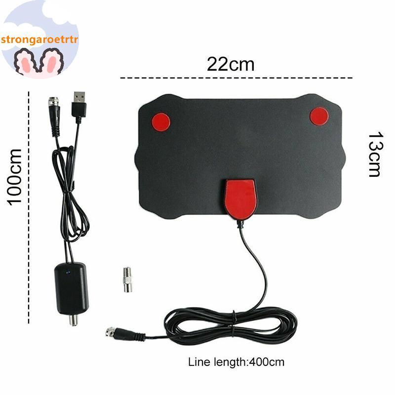 Strongaroetr 5000 Mile Range HDTV Ăng-ten 4K HD TV kỹ thuật số trong nhà Bộ khuếch đại tín hiệu trên