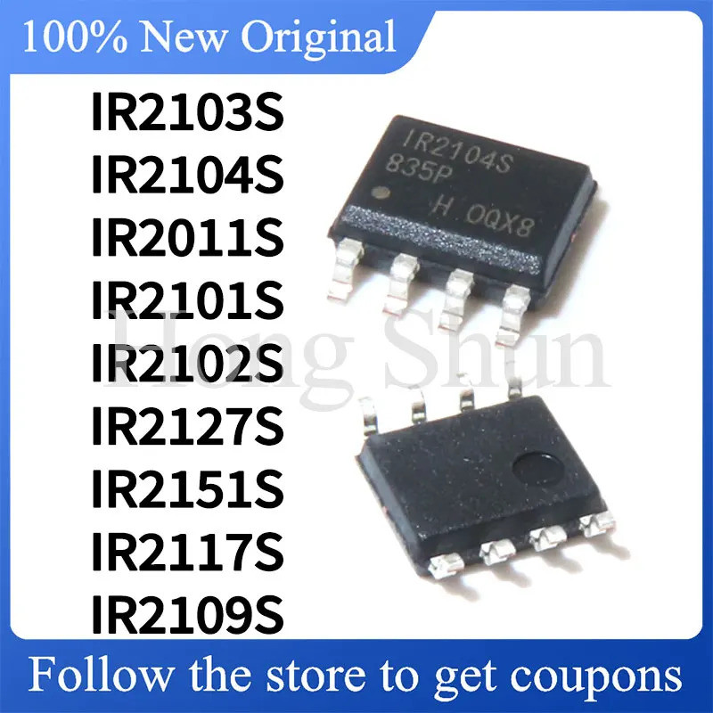 5 chiếc IR2103S IR2104S IR2101S IR2011S IR2102S IR2108S IR2109S IR2117S IR2151S IR2127S IR11662S sop