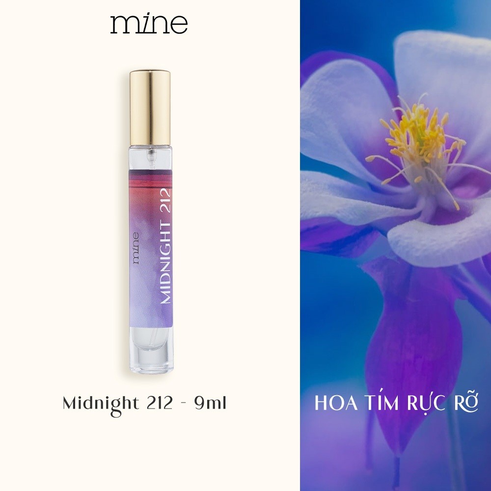 Nước Hoa Mine Midnight 212 Hương Thơm Quyến Rũ Và Ngọt Ngào Ấm Áp 9ml | BigBuy360 - bigbuy360.vn