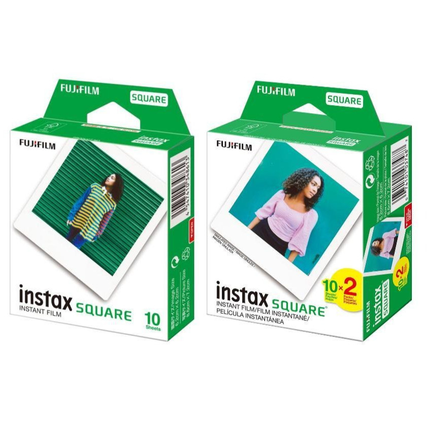 Fujifilm Instax Film SQUARE - In Ảnh Lấy Liền Chính Hãng | Dùng Cho Instax Square [MINI12/ MINI EVO 