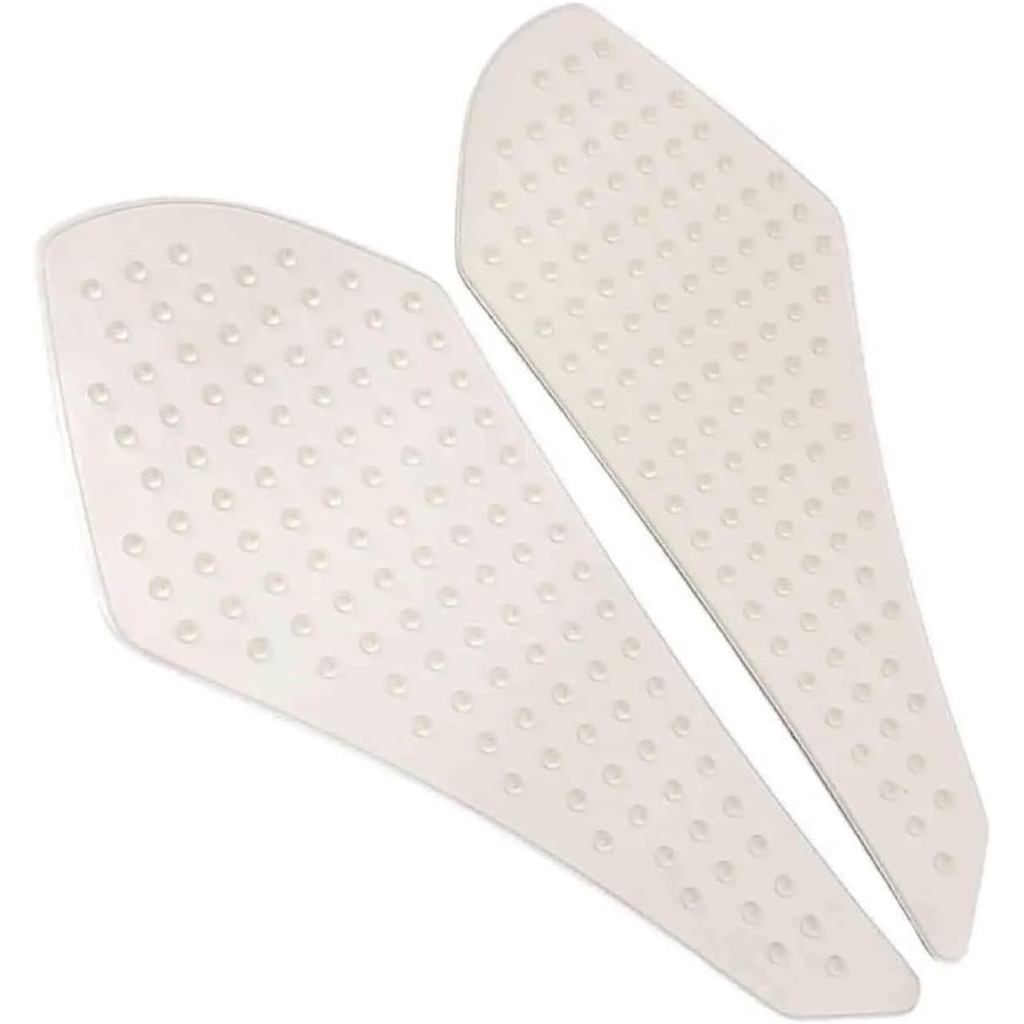 2 Miếng Miếng Lót Bình Nhiên Liệu Xe Máy Lắp Đặt Dễ Dàng Tay Cầm Đầu Gối Cao Su Kéo Miếng Phụ Kiện Tương Thích Với 2007 2008 Yzf-r1 (Trong Suốt)