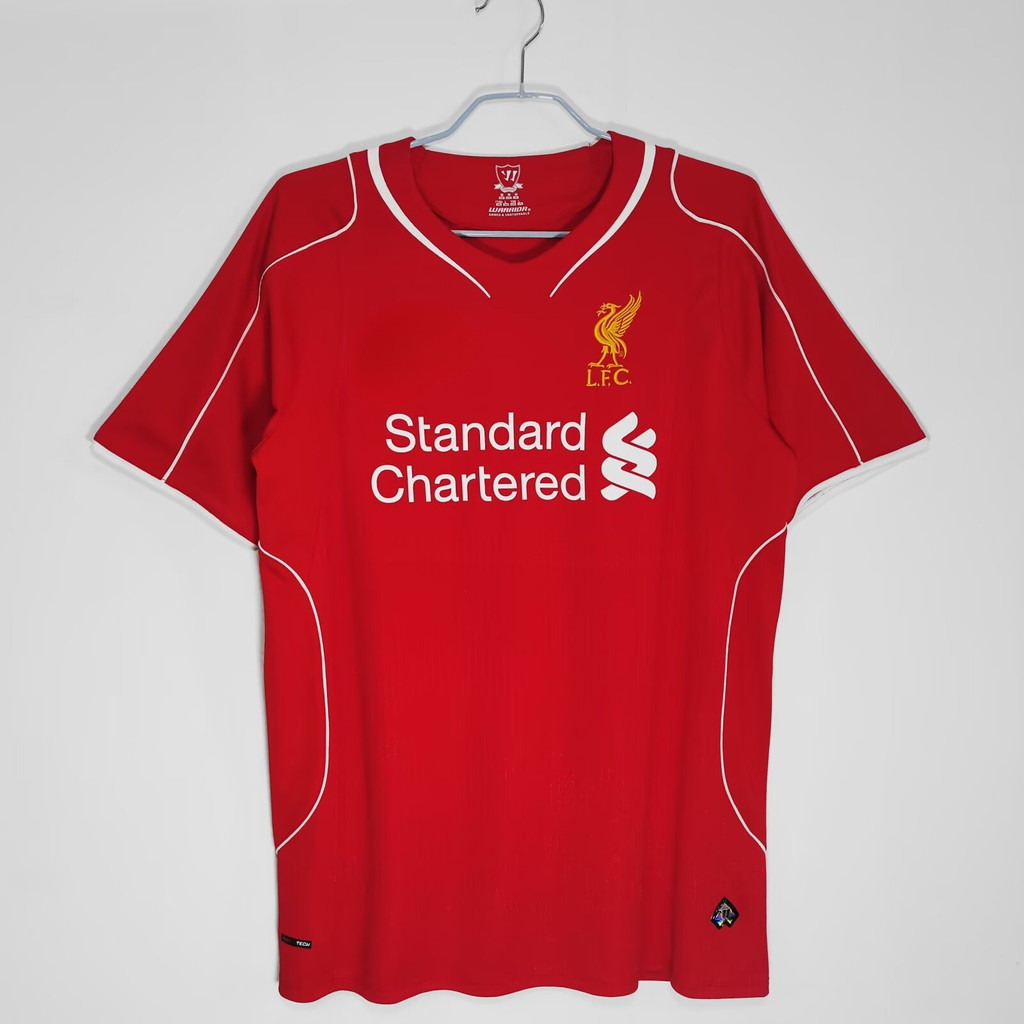 Retro: Áo đấu ngắn tay cổ điển sân nhà Liverpool 14 / 15