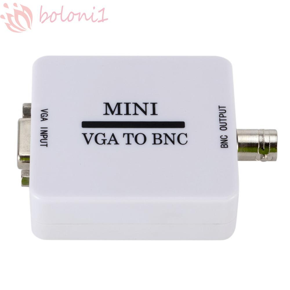 Bộ chuyển đổi video Mini HD VGA sang BNC, Đầu vào VGA sang BNC VGA VGA Hộp chuyển đổi video VGA sang