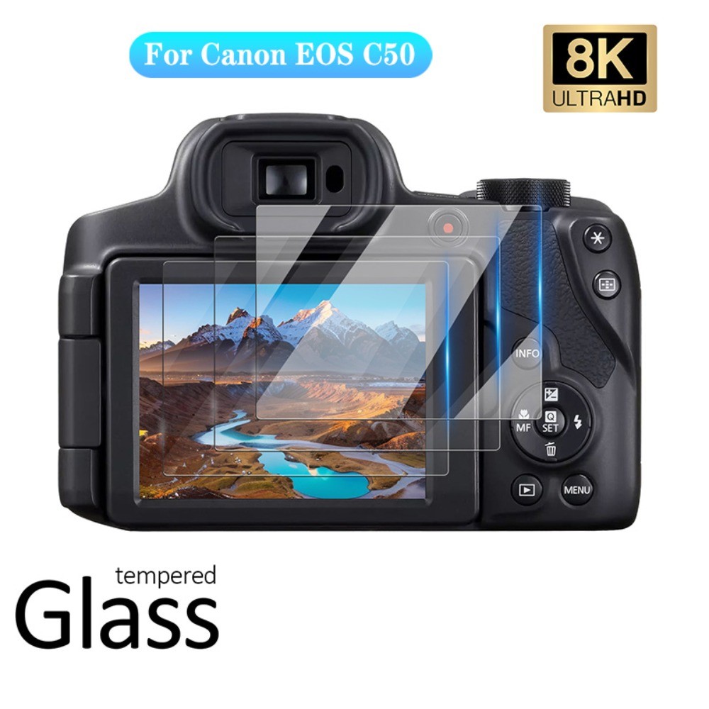 1-3 Chiếc Kính Cường Lực 9H Cho Canon EOS C50 - HD Cảm Ứng Cảm Ứng Bảo Vệ Màn Hình Chống Trầy Xước C