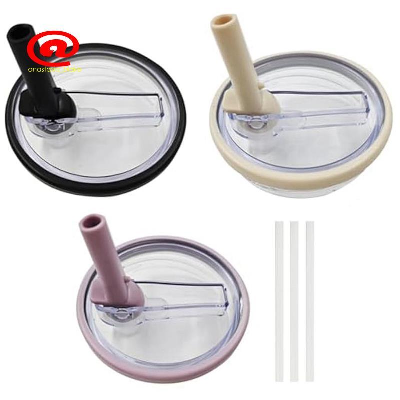 3Pack 40oz Tumbler Flip Straw Nắp Thay Thế, Tumbler Flip Straw Nắp, Có Thể Thay Thế Tumbler Flip Str