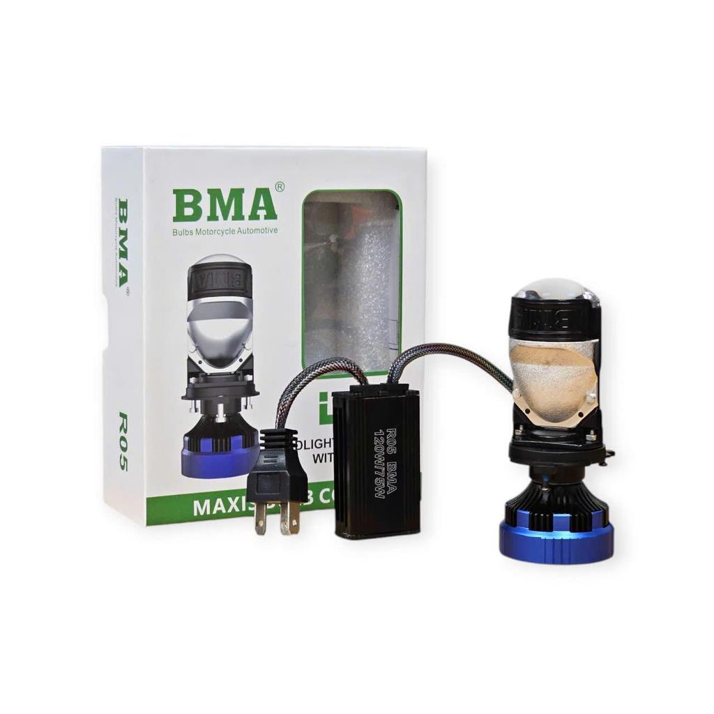 Bóng LED BMA R05 - H4 9V / 36V - 120W/75W Bi Cầu (Quạt gió)