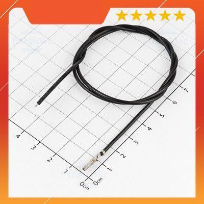 [10 Cái]- Dây 1 Đầu Cos Cái 5557 4.2mm 20AWG Dài 20cm Màu Đen