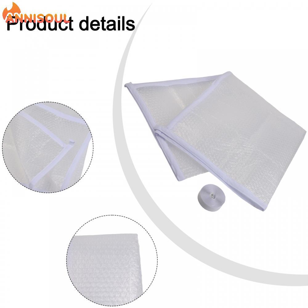 [NISO]Window Insulation Film Heat  for Protection Double Thickened Bubble Wrap PVC
