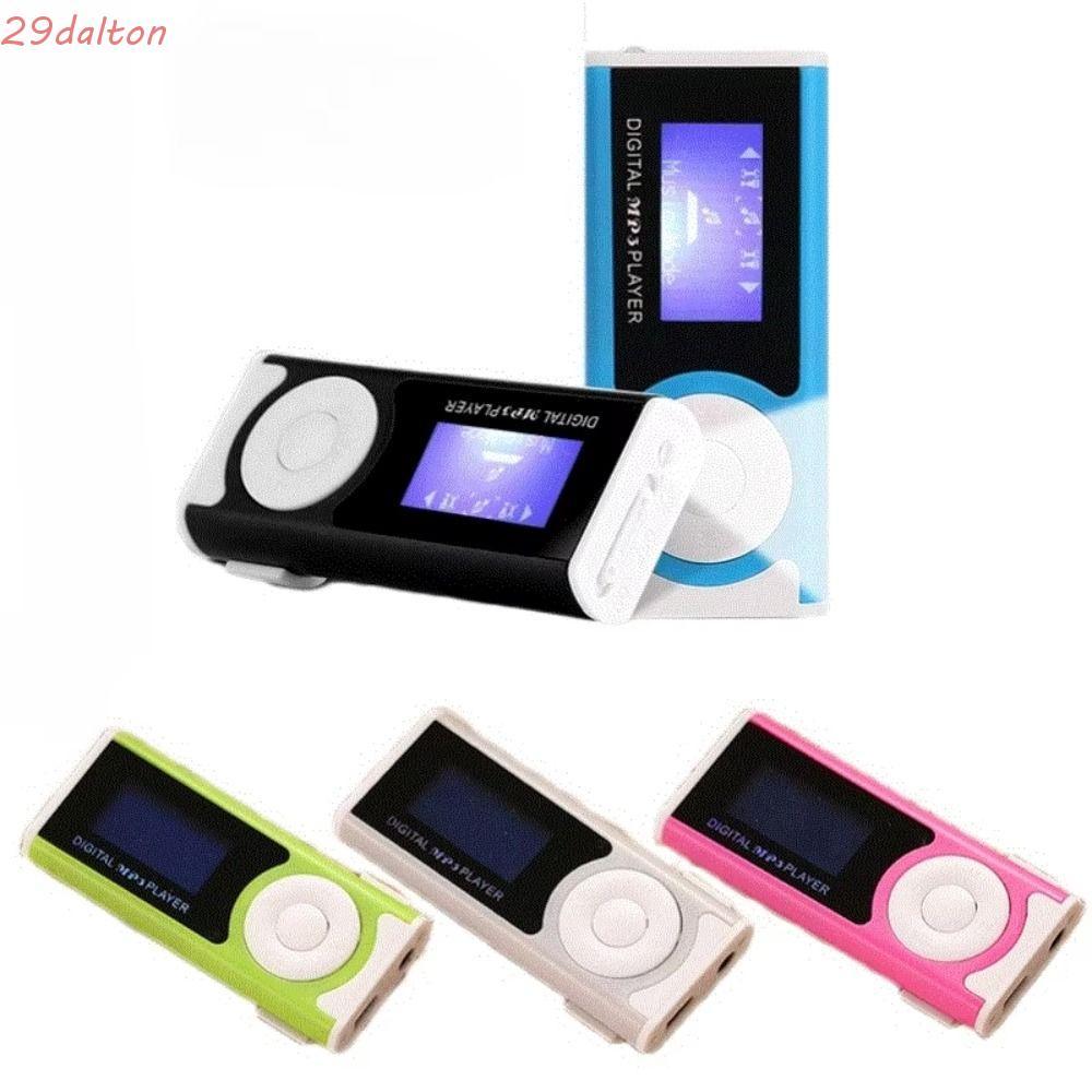 Máy nghe nhạc MP3 Mini di động DALTON, Âm thanh không mất mát với màn hình LCD Máy nghe nhạc MP3 USB